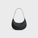 Celine Medium Ava Chain In Smooth Calfskin - Black 199583DGQ 38SI