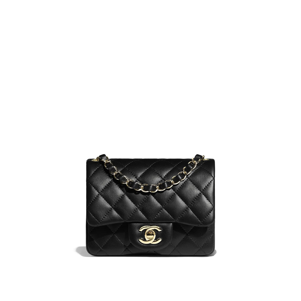 Chanel mini flap bag lambskin A35200 Y04059 94305: Image 1