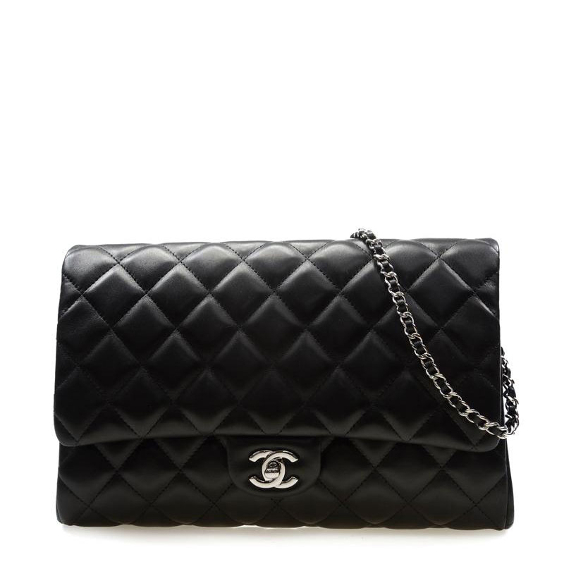 Chanel Jumbo Classic Flap Clutch A65051 Y01480 94305: Image 1