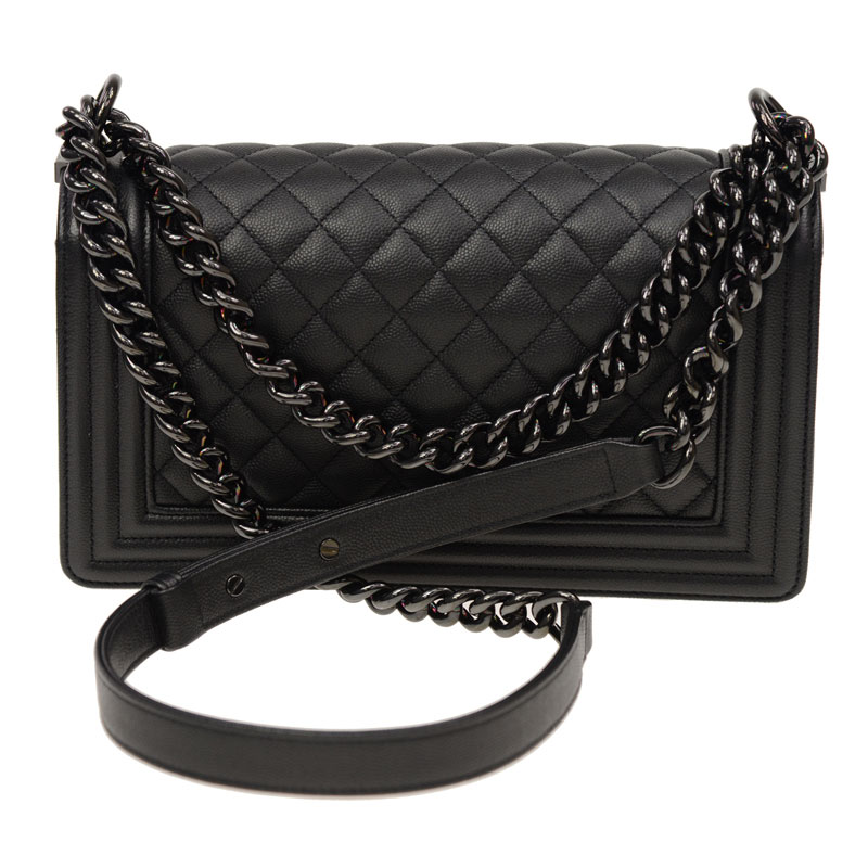 BOY Chanel bag black A67086 Y61556 94305: Image 3