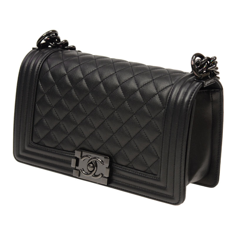 BOY Chanel bag black A67086 Y61556 94305: Image 4