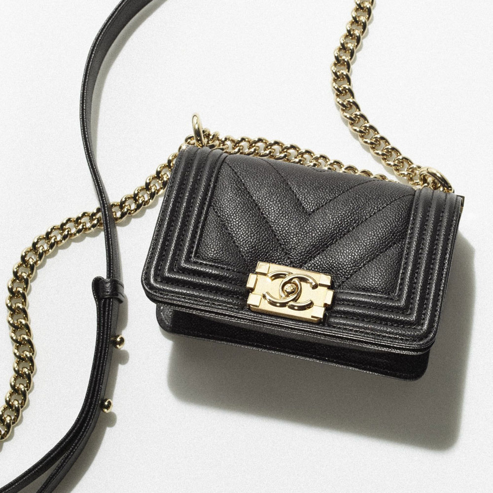 Mini BOY Chanel Bag A67364 B07913 94305: Image 3