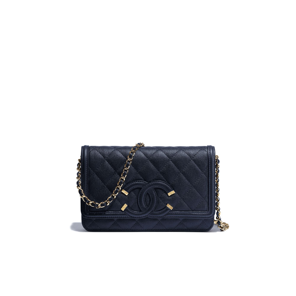 Chanel Wallet on chain A84451 Y83371 4B544: Image 1