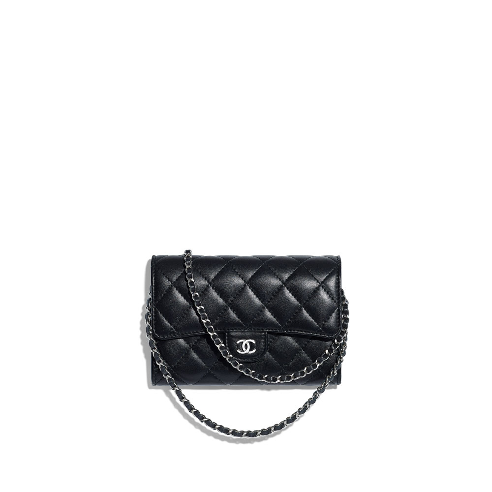 Chanel Classic clutch with chain A84512 Y01480 C3906: Image 1