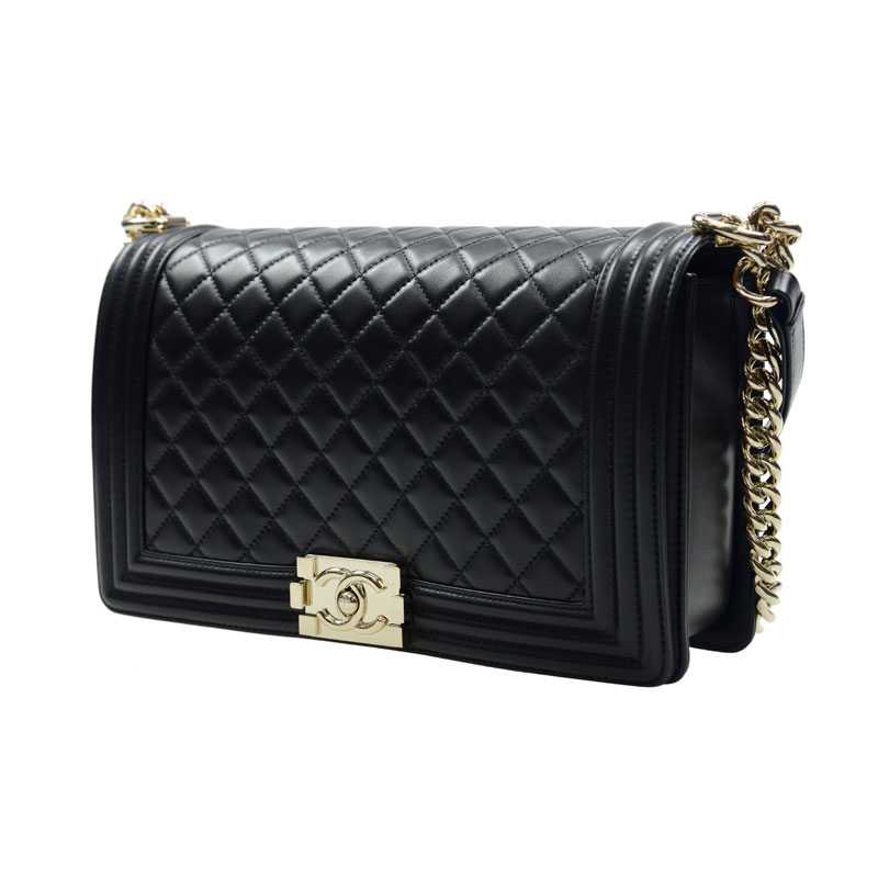 Chanel Boy Lambskin Flap A92193 Y01295 94305: Image 3