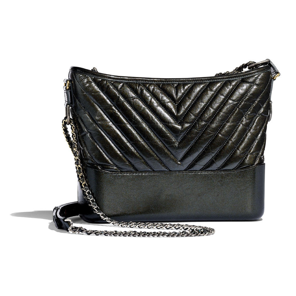 Black Chanels Gabrielle Hobo Bag A93824 B00877 94305: Image 2