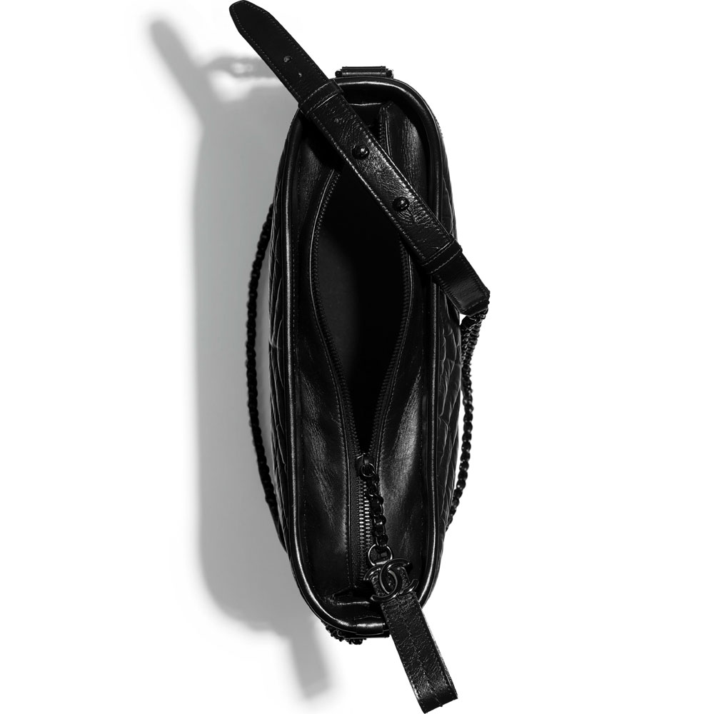 Black Chanels Gabrielle Hobo Bag A93824 B01209 94305: Image 3