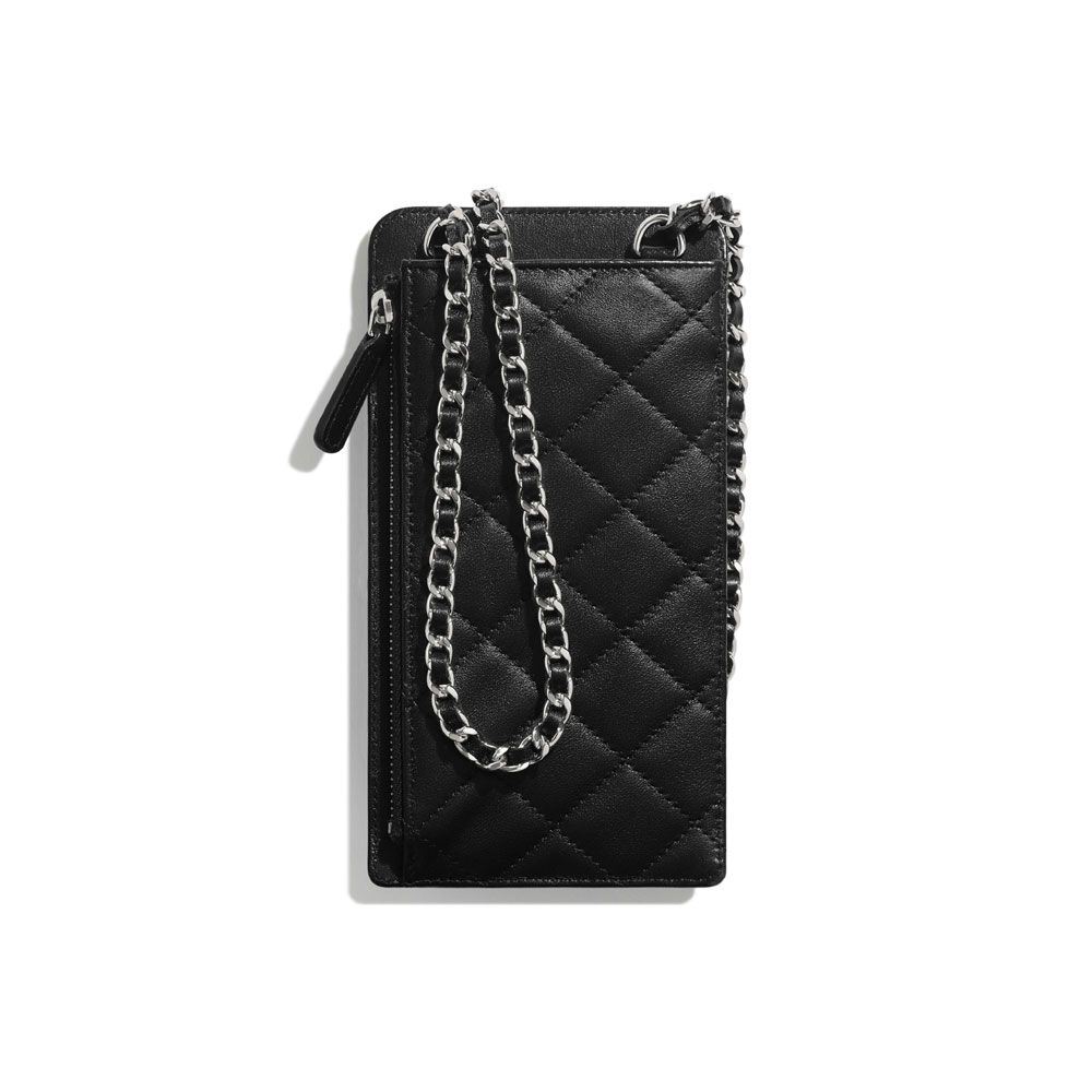 Chanel Lambskin Classic Clutch with Chain AP0990 Y01480 C3906: Image 2