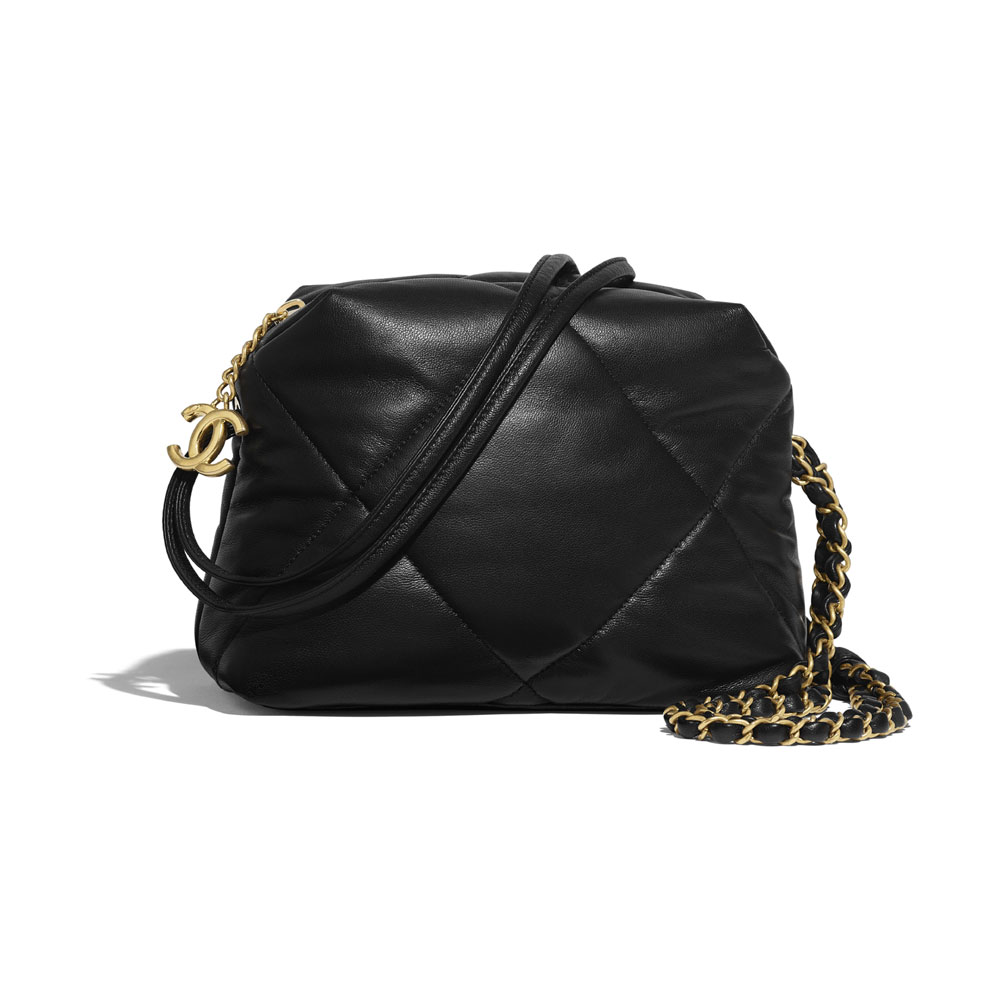 Chanel Black Small Bowling Bag AS0781 B00758 94305: Image 1