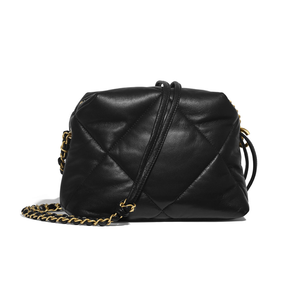 Chanel Black Small Bowling Bag AS0781 B00758 94305: Image 2