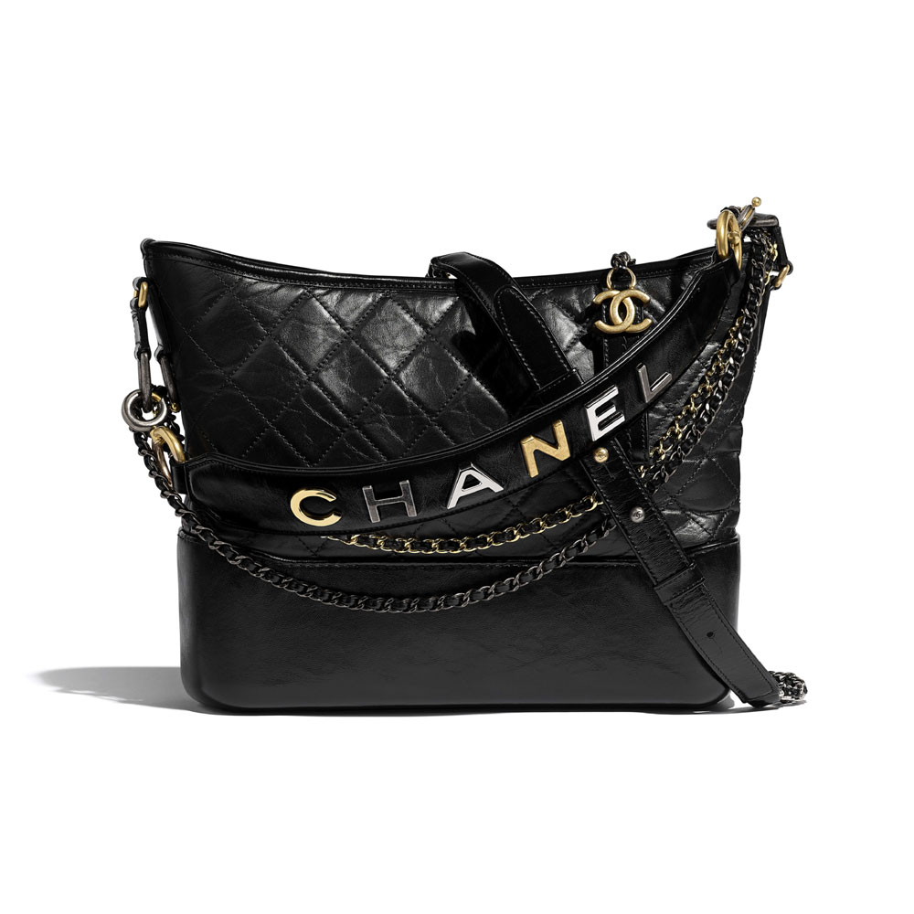 Black Chanel Gabrielle Large Hobo Bag AS0866 B02339 94305: Image 1