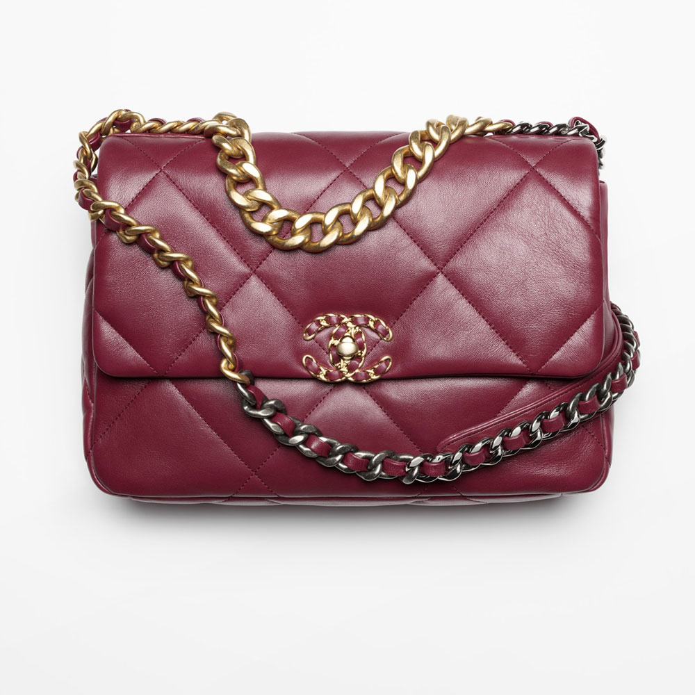 Chanel 19 large handbag AS1161 B04852 NR648: Image 1