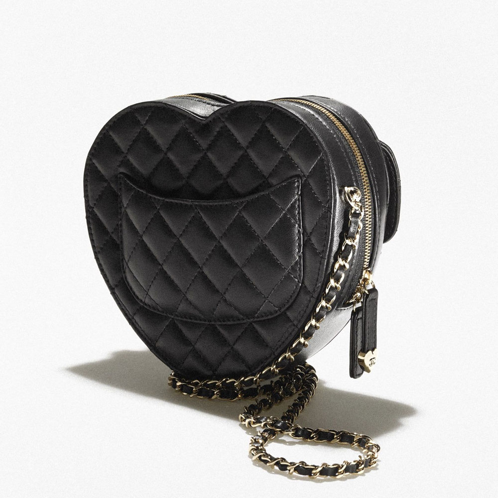 Chanel Heart Bag AS3191 B07958 94305: Image 3