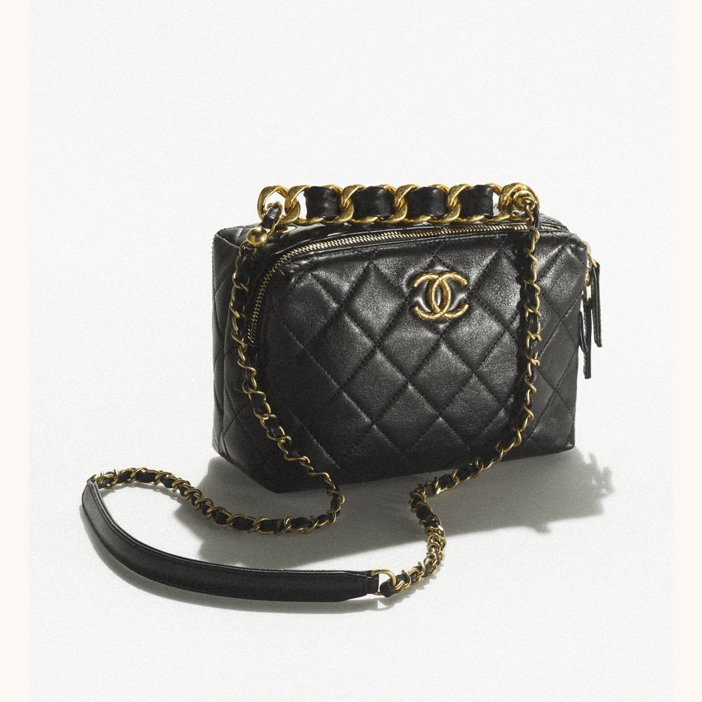 Chanel Mini Bowling Bag AS3229 B08008 94305: Image 1