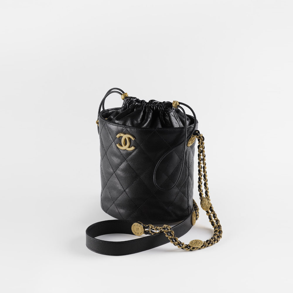 Chanel Small Bucket Bag AS3371 B08474 94305: Image 1