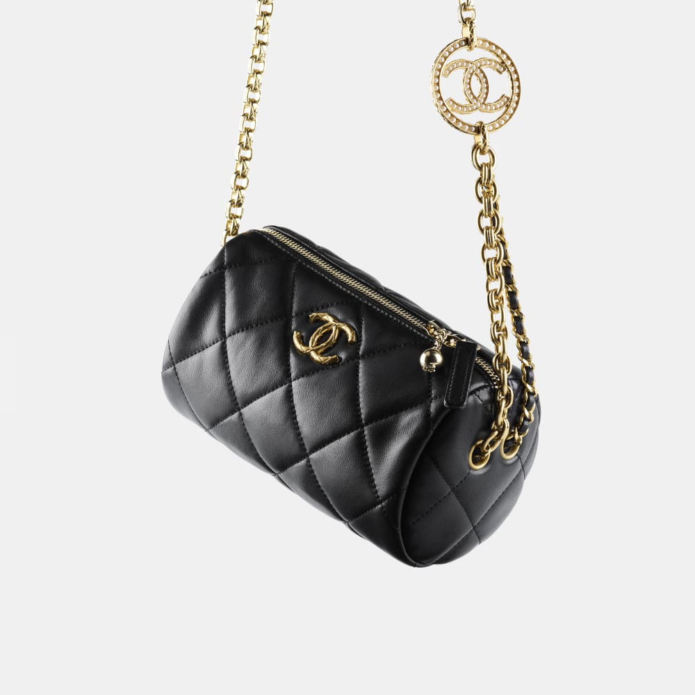 Chanel Mini Bowling Bag AS3384 B08482 94305: Image 2