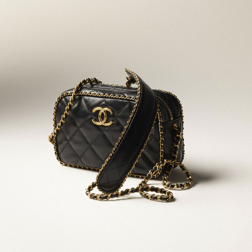 Chanel Mini Camera Case gold AS3462 B08848 94305: Image 1