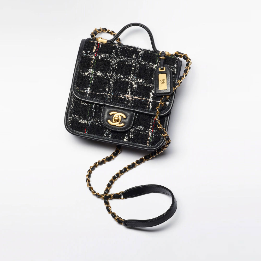 Chanel Small Flap Bag with Top Handle AS3652 B09404 NK302: Image 1