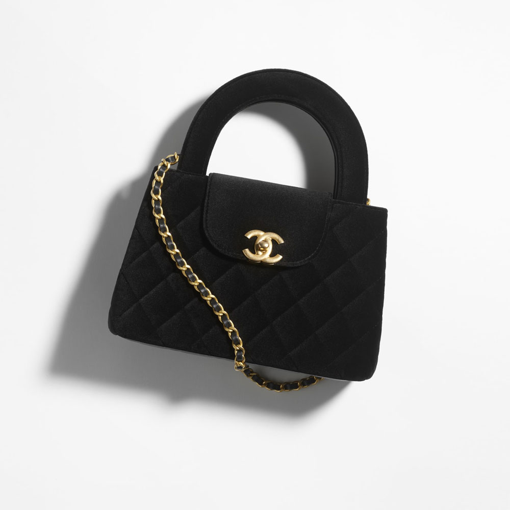 Chanel Mini shopping bag Velvet AS4416 B17451 94305: Image 1