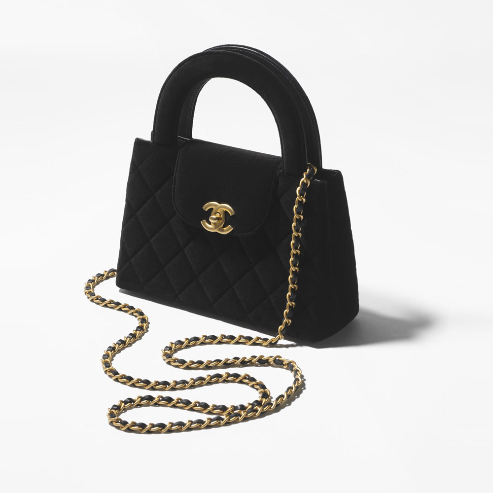 Chanel Mini shopping bag Velvet AS4416 B17451 94305: Image 2