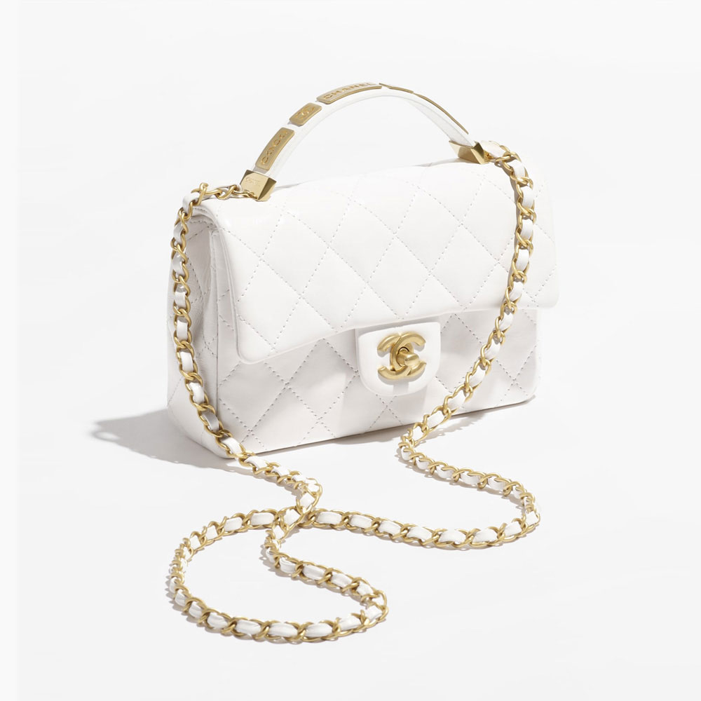 Chanel Small flap bag with top handle AS4679 B15558 10601: Image 2