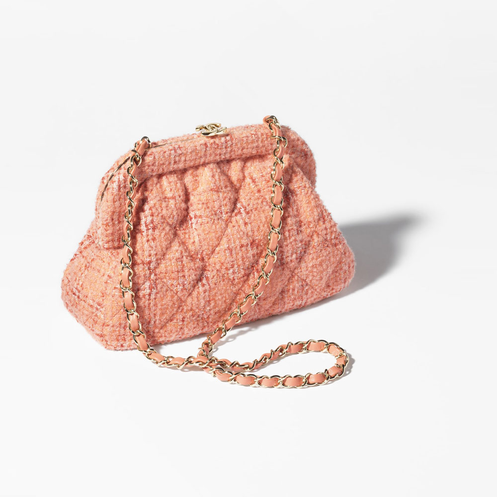 Chanel Clutch Wool and aplaca tweed AS4717 B17046 NY809: Image 2