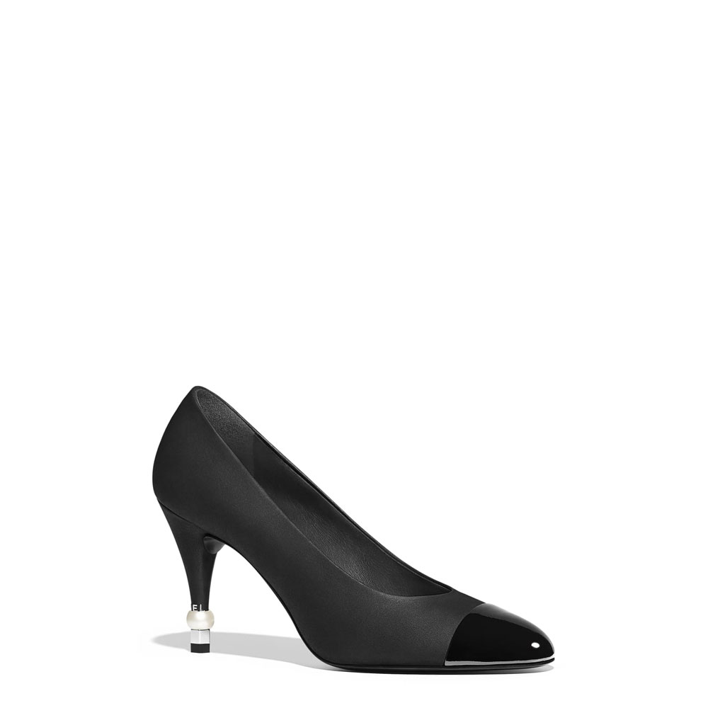 Chanel Calfskin Patent Calf Pumps G34186 Y51425 94305: Image 1