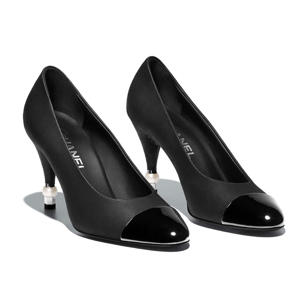 Chanel Calfskin Patent Calf Pumps G34186 Y51425 94305: Image 2