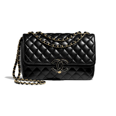 Chanel Black Flap Bag A57276 Y83664 94305