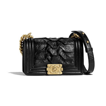 Black Small Boy Chanel Handbag A67085 B00648 94305