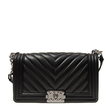 BOY Chanel V bag Black A67086 Y25538 94305