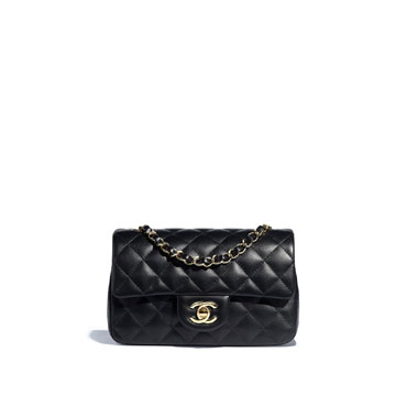 Chanel mini flap bag lambskin A69900 Y04059 94305