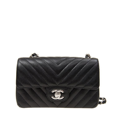 Chanel Classic Mini Chevron Flap bag A69900 Y10852 94305