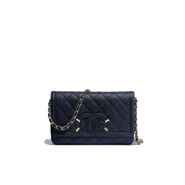 Chanel Wallet on chain A84451 Y83371 4B544