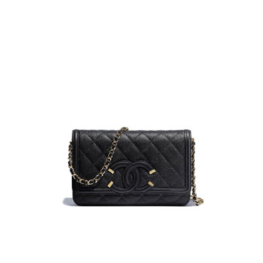 Chanel Wallet on chain A84451 Y83371 94305