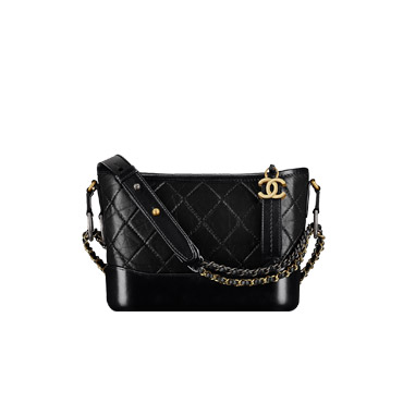 Chanels Gabrielle small hobo bag black A91810 Y61477 94305