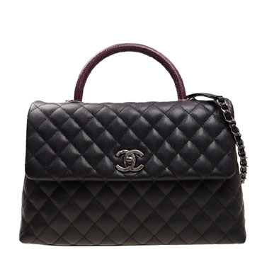 Chanel Flap bag with top handle A92992 Y61553 94305