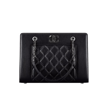 Chanel Small shopping bag black A93086 Y25546 94305