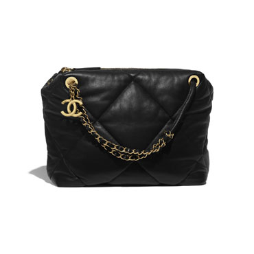 Chanel Black Bowling Bag AS0782 B00758 94305