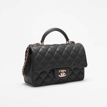 Chanel Mini Flap Bag with Top Handle AS2431 B06660 94305