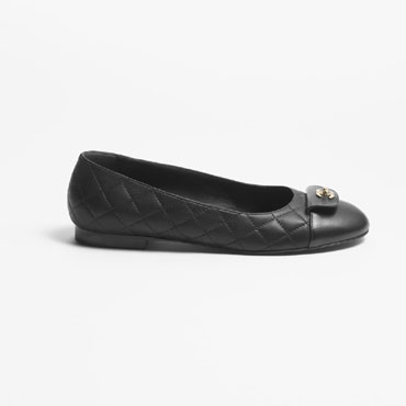 Chanel Ballet flats Calfskin lambskin black G45879 B17834 94305