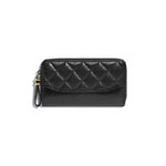 Chanel Black Zipped Wallet A84405 Y61477 94305