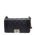 Chanel Medium Boy Quilted Flap Bag A92105 Y61398 94305