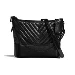 Black Chanels Gabrielle Hobo Bag A93824 B01209 94305