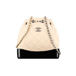 Chanels Gabrielle backpack beige black A94485 Y61477 C0204