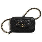 Chanel Lambskin Black Waist bag AP1192 B02328 94305