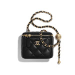 Chanel Lambskin Small Classic Box with Chain AP1447 B02991 94305