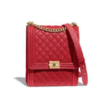 maxi boy chanel bag grained calfskin AS0132 Y83621 5B652