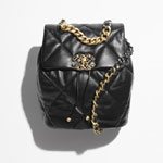 Chanel 19 backpack Shiny lambskin AS4223 B04852 94305