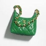 Chanel Small hobo bag Shiny lambskin AS4922 B16897 NY566